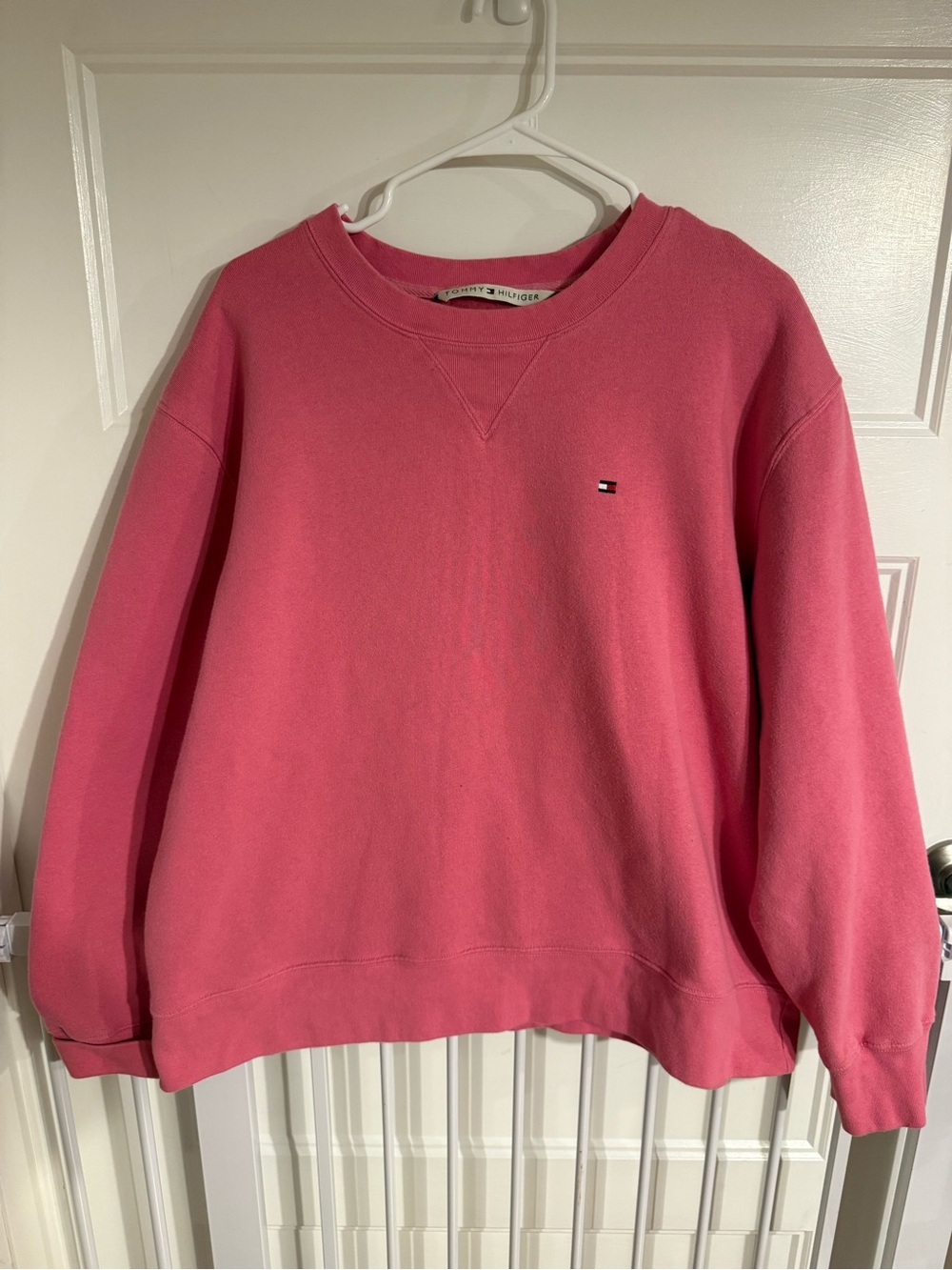 Tommy Hilfiger Pink Crewneck Sweatshirt